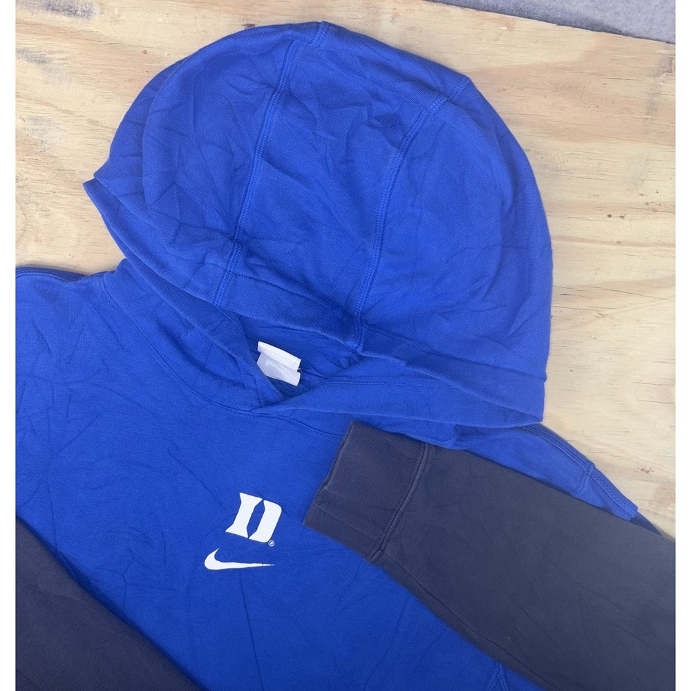 Nike Boys XL Duke Blue Devils Club Hoodie Team Issue Royal Club Fleece